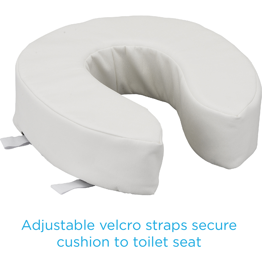 4" Padded Toilet Seat Riser Nova Medical Products